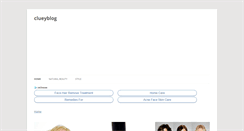Desktop Screenshot of clueyblog.com